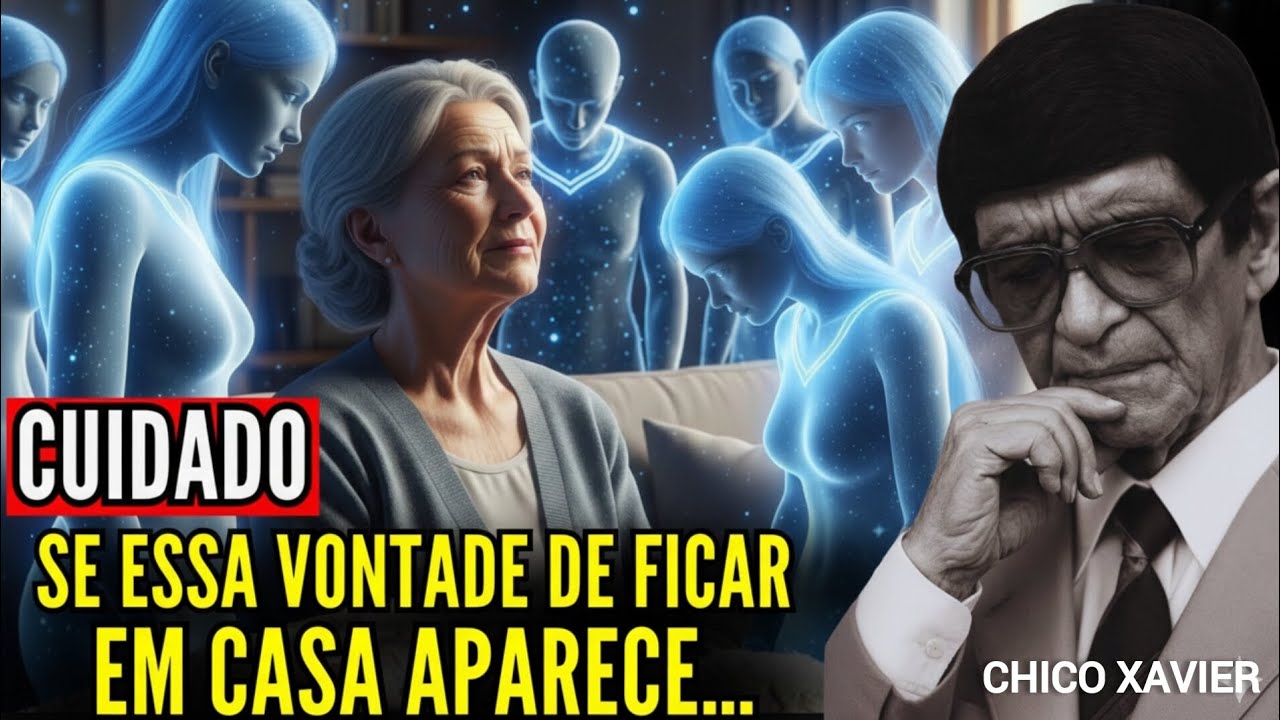 Você Prefere Ficar em Casa? Isso Pode Ser Memória Espiritual de Outras Vidas – ATENÇÃO |Chico Xavier