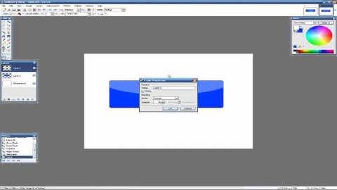 Paint.Net Glossy Buttons Tutorial