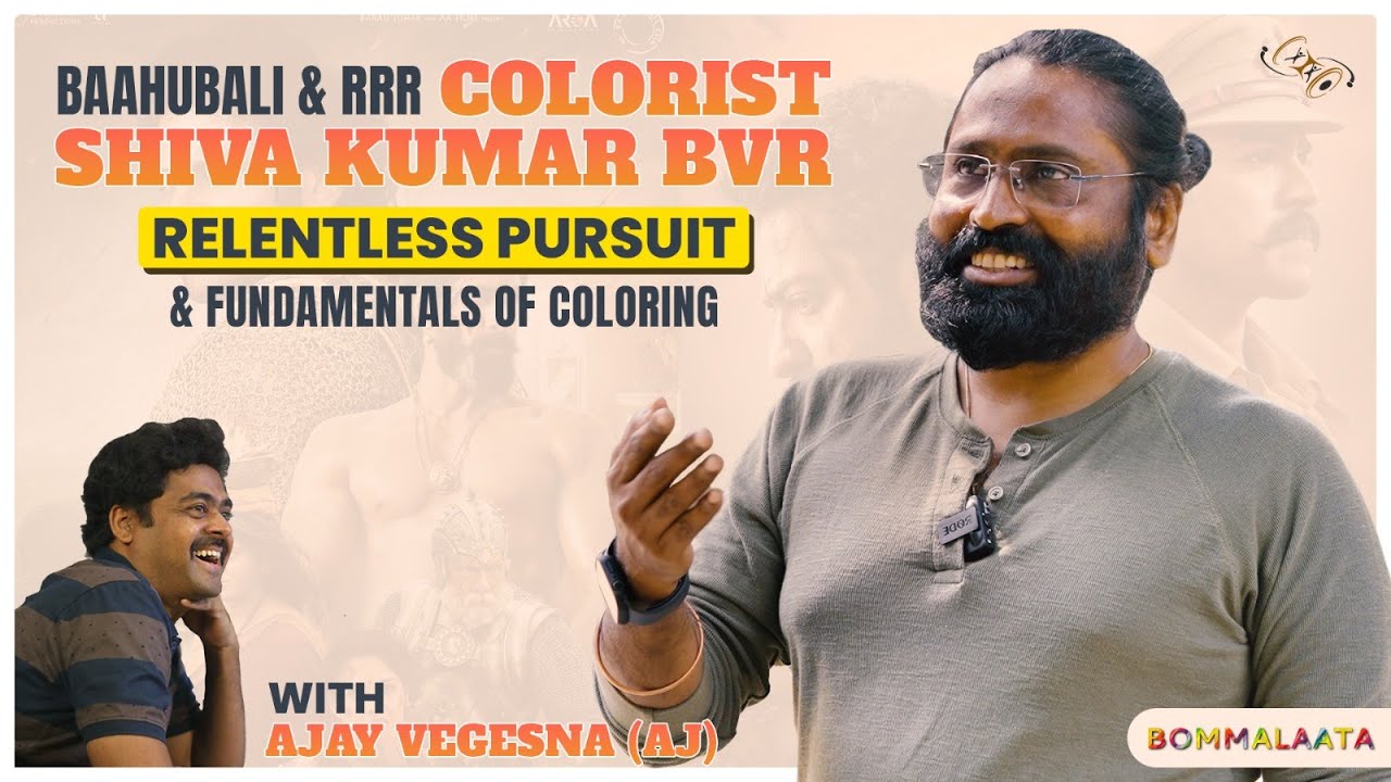 Baahubali & RRR Colorist Shiva Kumar | FULL INTERVIEW | 