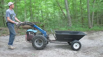 Power Barrow for Walk-Behind Tractor -- 2nd-Generation Type