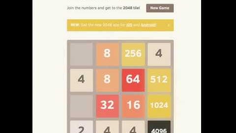 HOW TO GET A 8192 TILE IN 2048! - A FAST TUTORIAL
