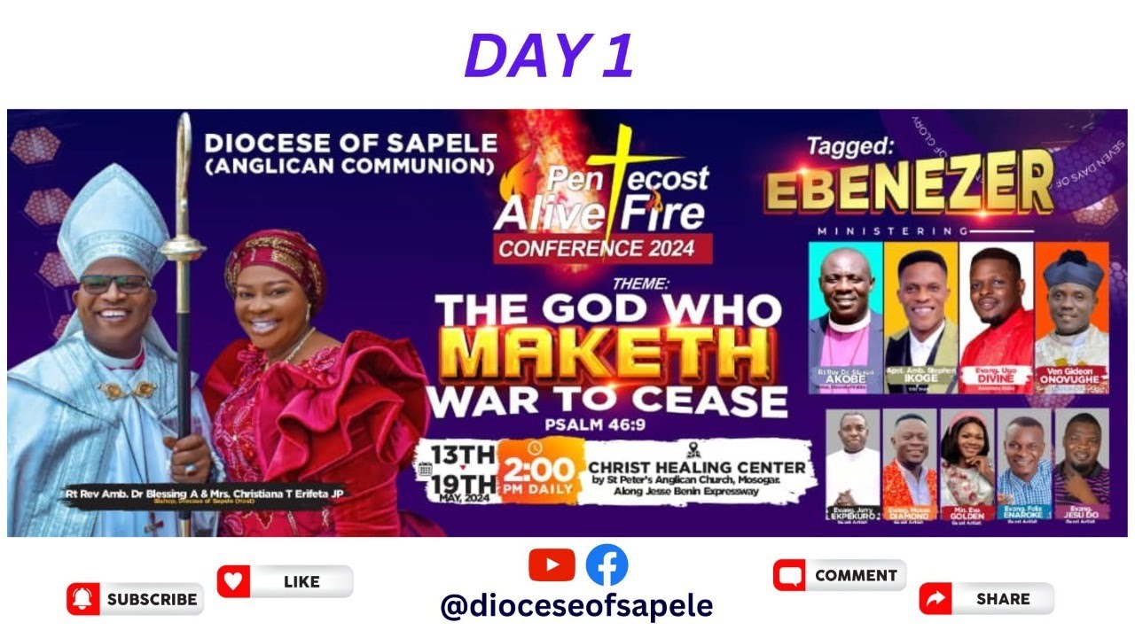DAY 1 - PENTECOST ALIVE FIRE CONFERENCE 2024 - YouTube
