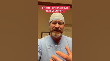 3 heart tests that you need to know about #doctor #surgeon #heartattack #hearthealth #fyp
