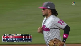 PHI@WSH: Benoit finishes off a 1-2-3 8th inning