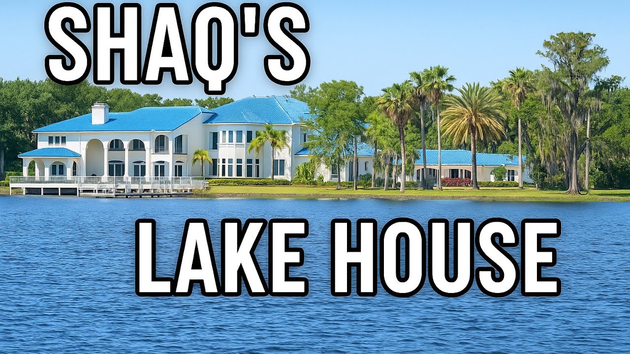 Shaquille O’Neal’s  house on the lake in Windermere# Shaquille O’Neal’