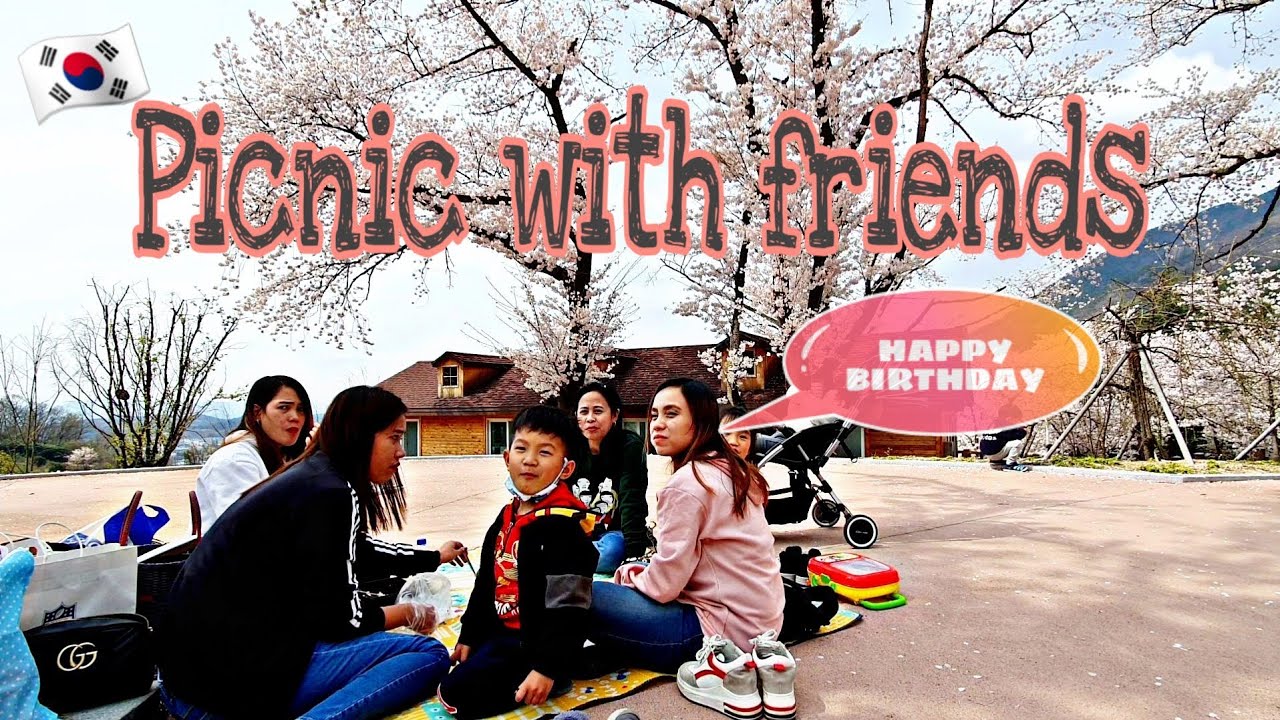 PICNIC WITH FRIENDS IN KOREA 💕 (vlog 31) YouTube