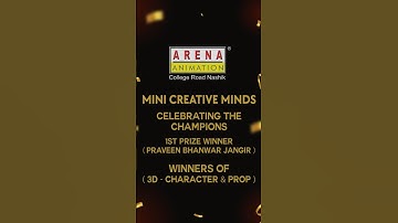 3D Character Design- 1st Prize