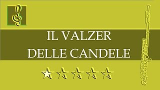 Flute & Guitar Duet -  Candlelight Waltz - Il valzer delle candele (Sheet music - Guitar chords)