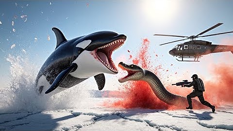 Giant Orca Attack Under the Ice – Military Rescue Mission Revealed | Beast Busters