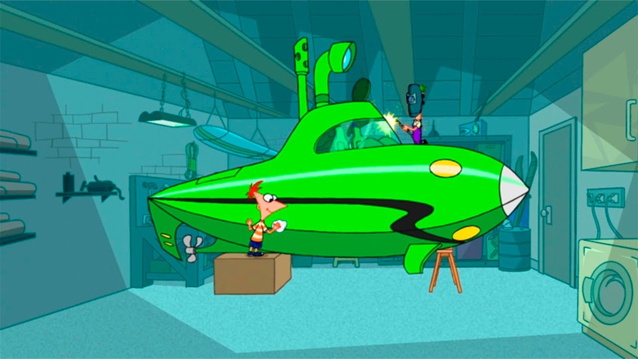 Phineas y Ferb contrullen un submarino Capitulos completos