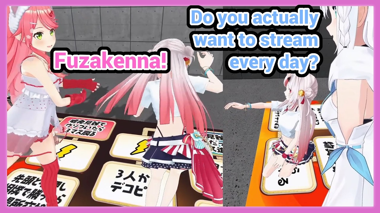 Ayame Got Cursed After Making Fun of Miko!!! Does Ayame Want to Stream Every day??