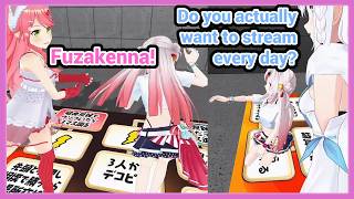 Ayame Got Cursed After Making Fun of Miko!!! Does Ayame Want to Stream Every day??