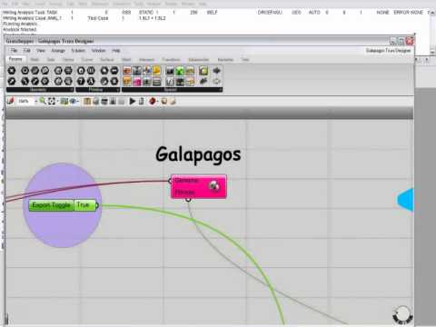 Salamander/Galapagos Truss Optimisation Experiment