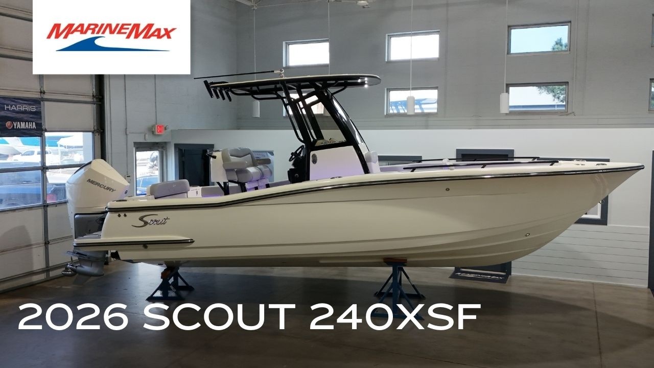 2026 Scout 240 XSF | Available Now at MarineMax Lake Norman