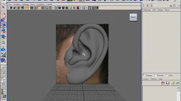 Speed Modeling a Human Head in Maya - Part 1/3