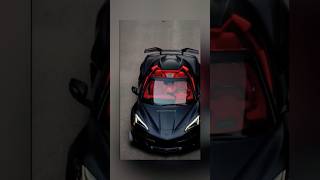 Black Corvette C8 Z06 #corvette #automobile