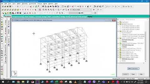 STAAD - Perform Analysis