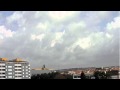 Time lapse clouds