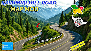 Map Mod Bussid 4.3.4 - New Kashmiri Hill Road Map Mod For Bus Simulator Indonesia | Bussid Map Mod 