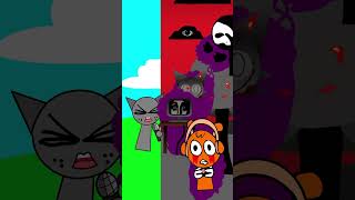Gray vs Black - Which team will win? | Incredibox Sprunki