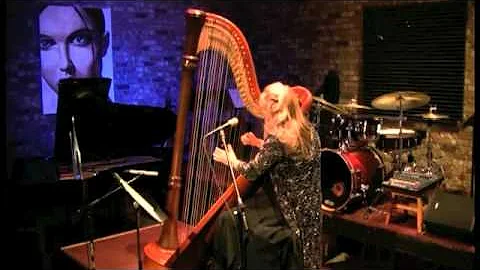 Gershwin "Somebody Loves Me" harp music - MP4 perf...