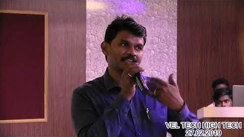VELTECH HIGHTECH DEPT OF MBA GUEST LECTURE 27.02.2019