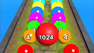 2048 Colors Ball Run 💸🎱❤️MAX LEVELS!! All Levels Gameplay Walkthrough Android, iOS NEW UPDATE