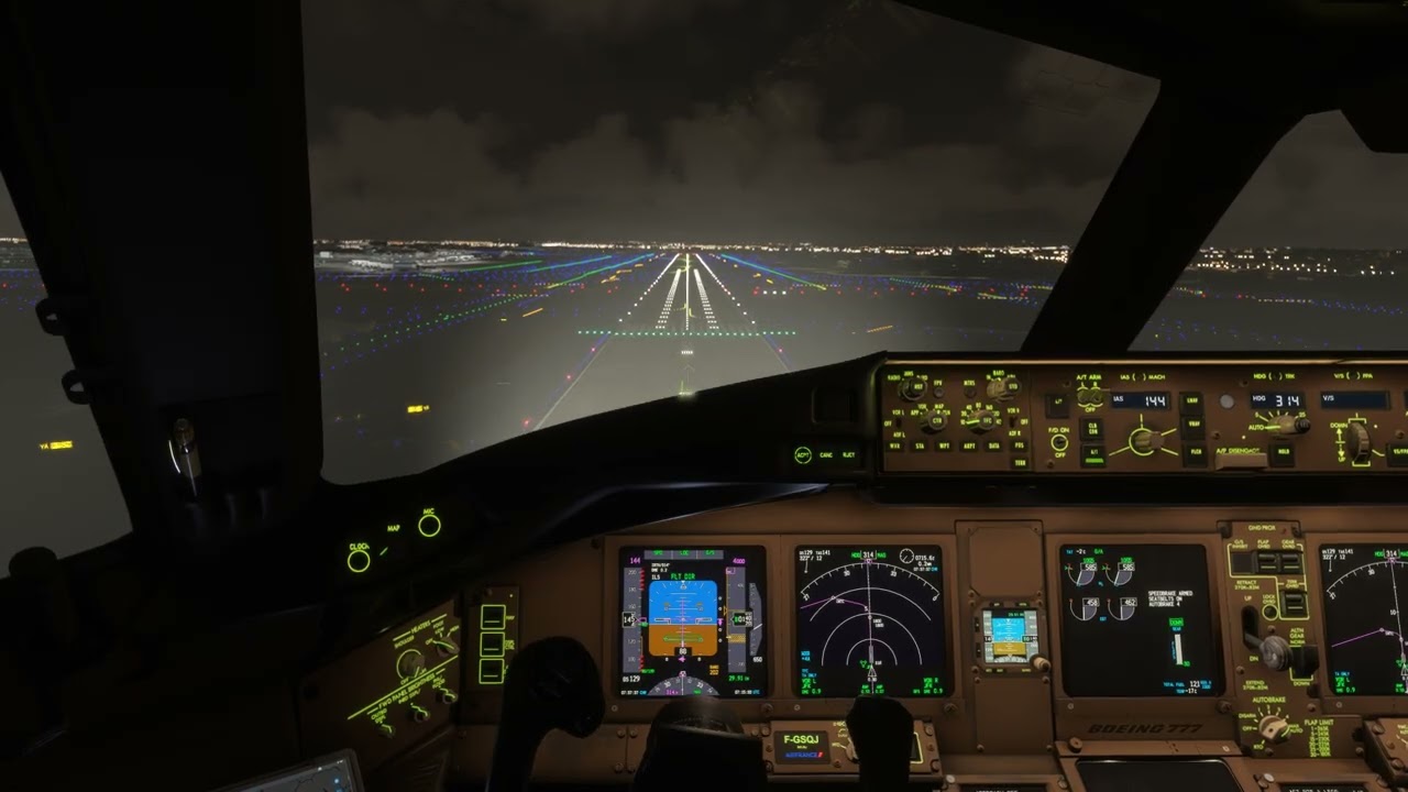 BEAUTFUL Early Landing in New York | B77W | MSFS2024 VATSIM