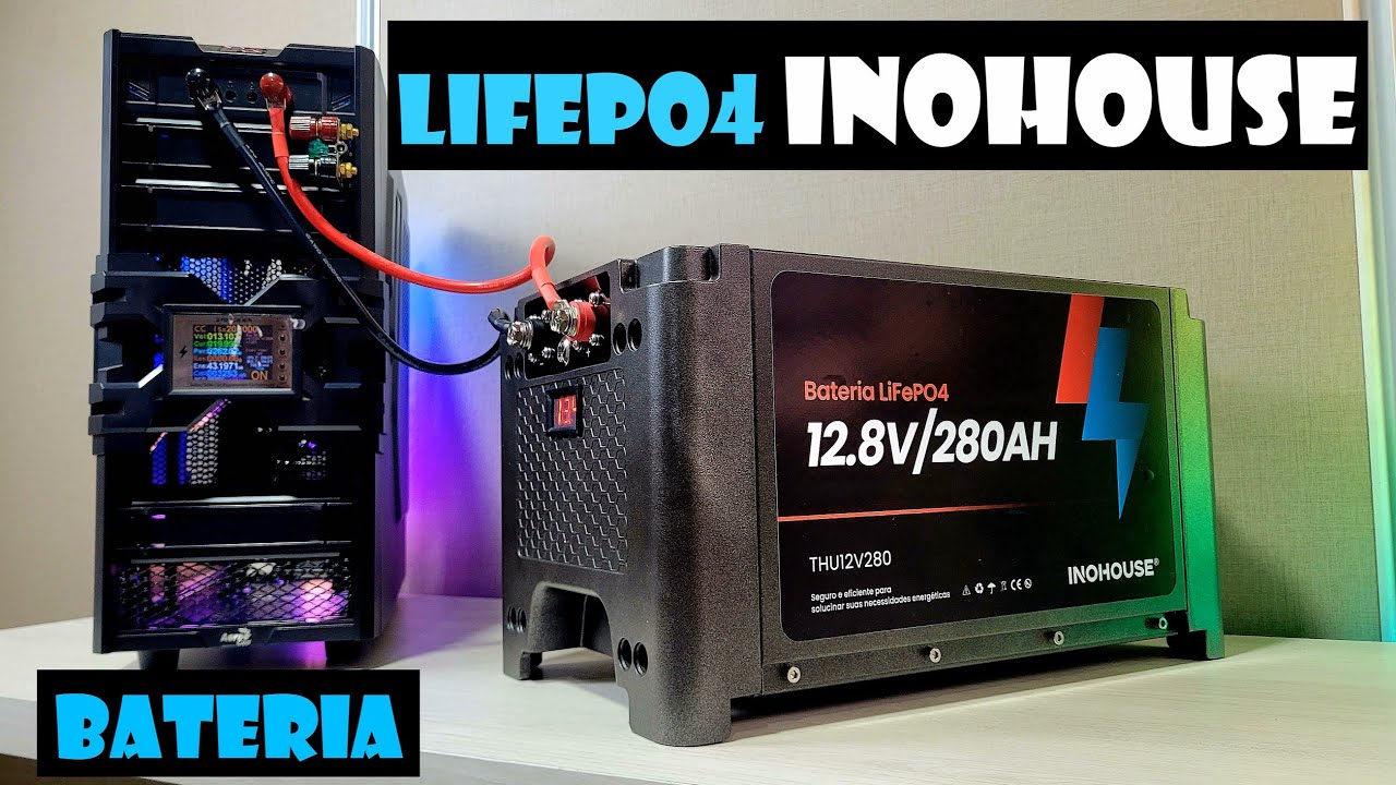 BATERIA LIFEPO4 INOHOUSE THUNDER 12,8V 280AH
