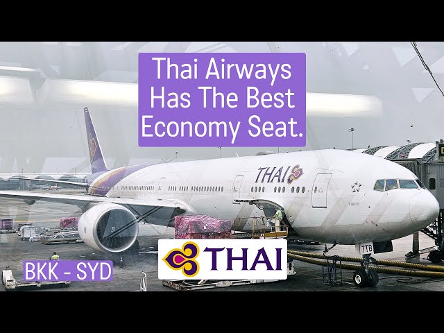 Thai Airways Has The Best WIDEBODY Economy Seats in the Skies! | BKK - SYD class=