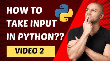 Python Tutorial for Beginners | User input in Python | Command Line Input | video 2