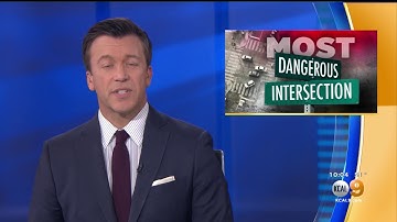 Some of the most dangerous intersections in the San Fernando Valley, California | Jeff Vaughn KCAL9