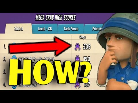 Comment battre Crab Mega Boom Beach - comme les pros!