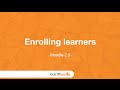 Learn Moodle 2015: Enrolling Learners