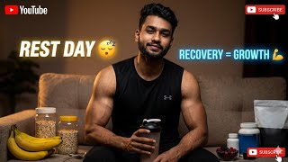 Day 182 Full Rest Day 😴 | Recovery = Muscle Growth 💪