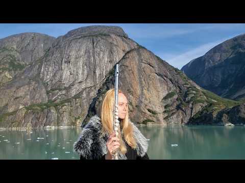 God of War - Ragnarok: Blood Upon the Snow (Flute Cover) Filmed in ALASKA