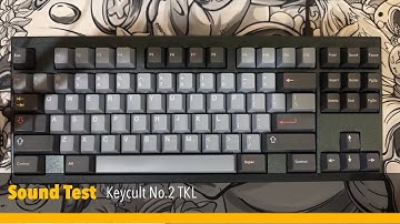 [Sound Test] Keycult No.2 TKL - Cherry Nixies, Spacebar: Mx Black Retooled