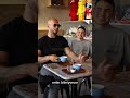 Andrew Tate kurucularla birlikte alışveriş dubai spor ayakkabı kahvesi #motivasyon