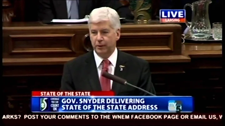 State of the State Coverage on My5 - January 19, 2016 - Flint Water Crisis