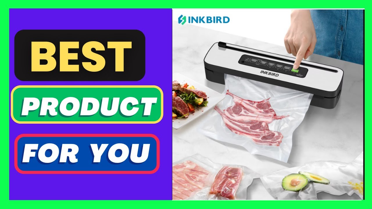 INKBIRD INK-VS05 Home Vacuum Sealer Machine, Dry /
