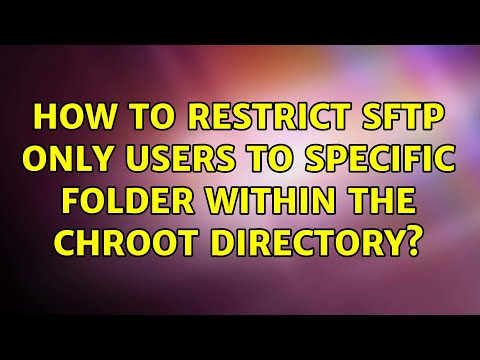 How to restrict