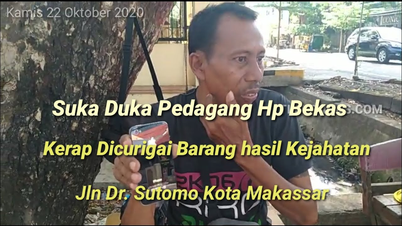Suka Duka Pedagang HP Bekas Jln Dr.Sutomo Kerap Dicurigai Barang Dari Hasil Kejahatan