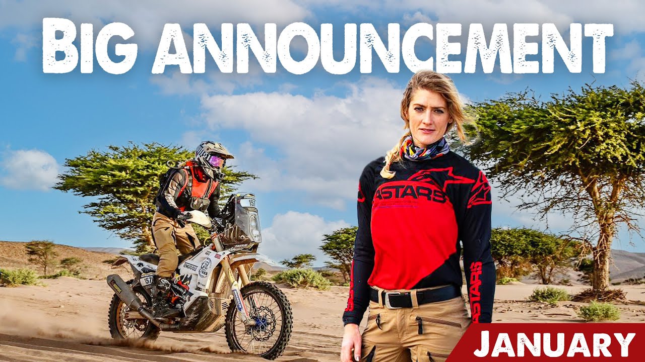 I'm racing to Dakar in January! Huge race news…Africa Eco Race