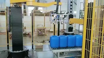 Single column folding arm Robot Palletizer|YUPACK