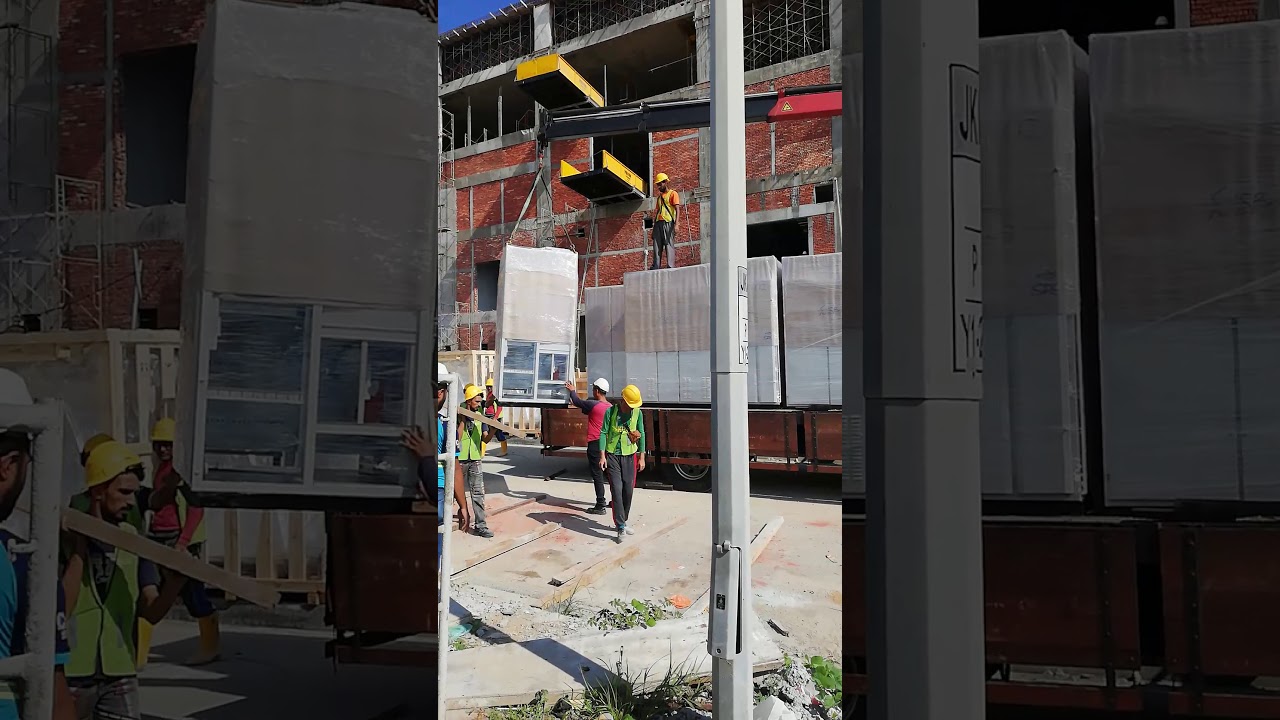 UNLOADING MSB,ESSB,AMF AT KTCC MALL PROJECT