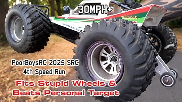 Poor Boys RC 2025 Speed Run Challenge 4th and Final? Run, finally beat my 30MPH+ Target