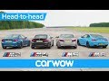 BMW M5 v M4 v M2 v M6 - DRAG & ROLLING RACE