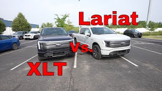2023 Ford Lightning XLT Vs. Lariat