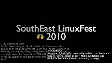 SouthEast LinuxFest 2010
