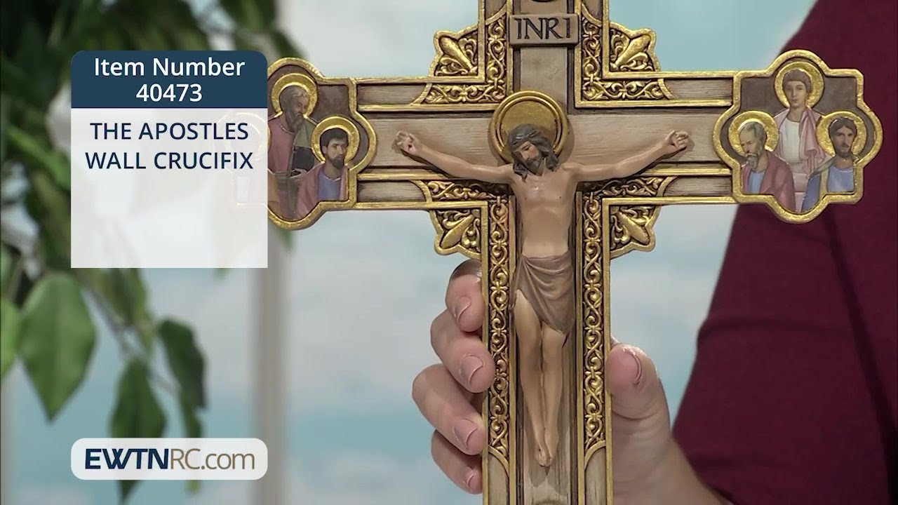 40473_THE APOSTLES WALL CRUCIFIX